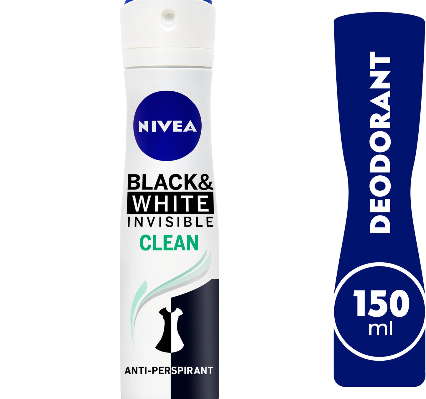 Nivea Women Deo Spray Invisible For Black & White 150 ml