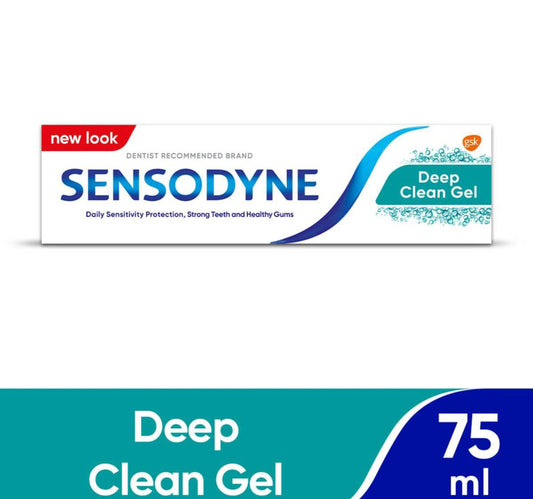 Sensodyne Deep Clean Gel Toothpaste 75 ml