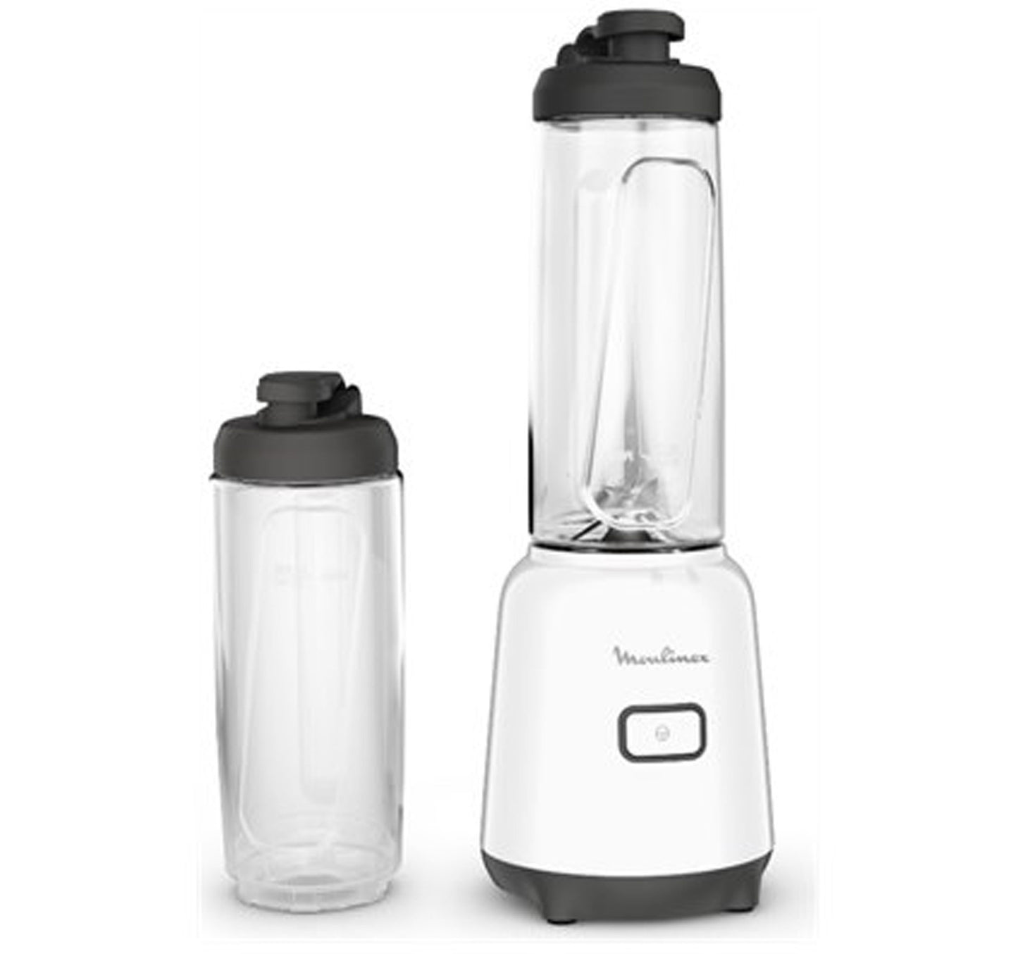 Moulinex Mix & Move Mini Blender Mixer, 0.6 L, 300 W, White, LM15F127