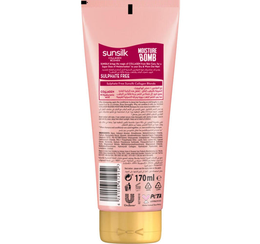 Sunsilk Moisture Bomb Collagen Conditioner 170 ml