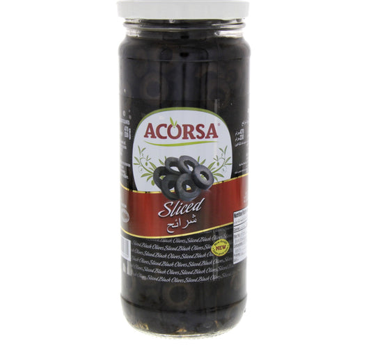 زيتون أسود أكورسا شرائح 230 جم