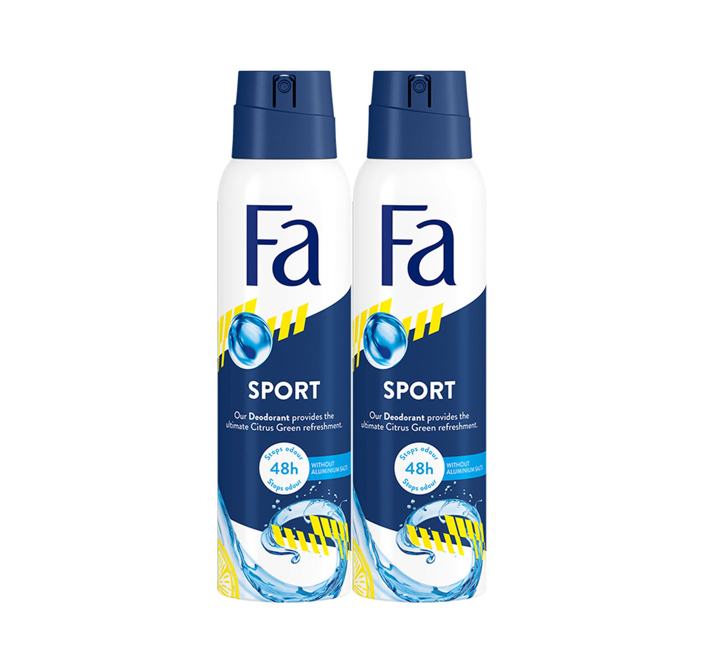 بخاخ مزيل العرق فا سبورت عبوة اقتصادية، 2 × 150 مل