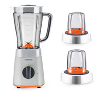 Kenwood Blender, 500W, 2L Jar, 2 Speeds + Pulse, 2 Multi Mills, White - OWBLP15.360WH