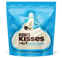 هيرشي كيسز كوكيز آند كريم 100 غرام