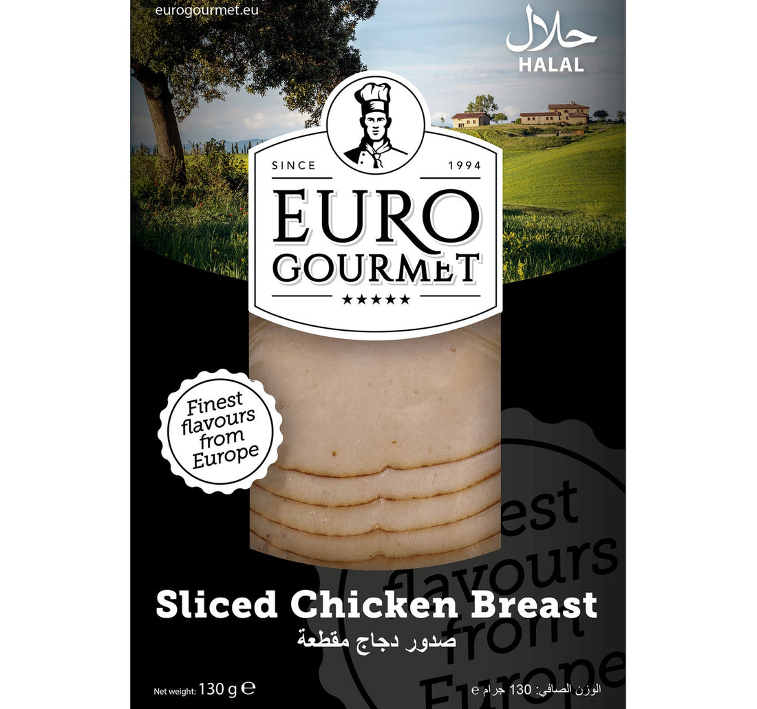Euro Gourmet Sliced Chicken Breast 130 g