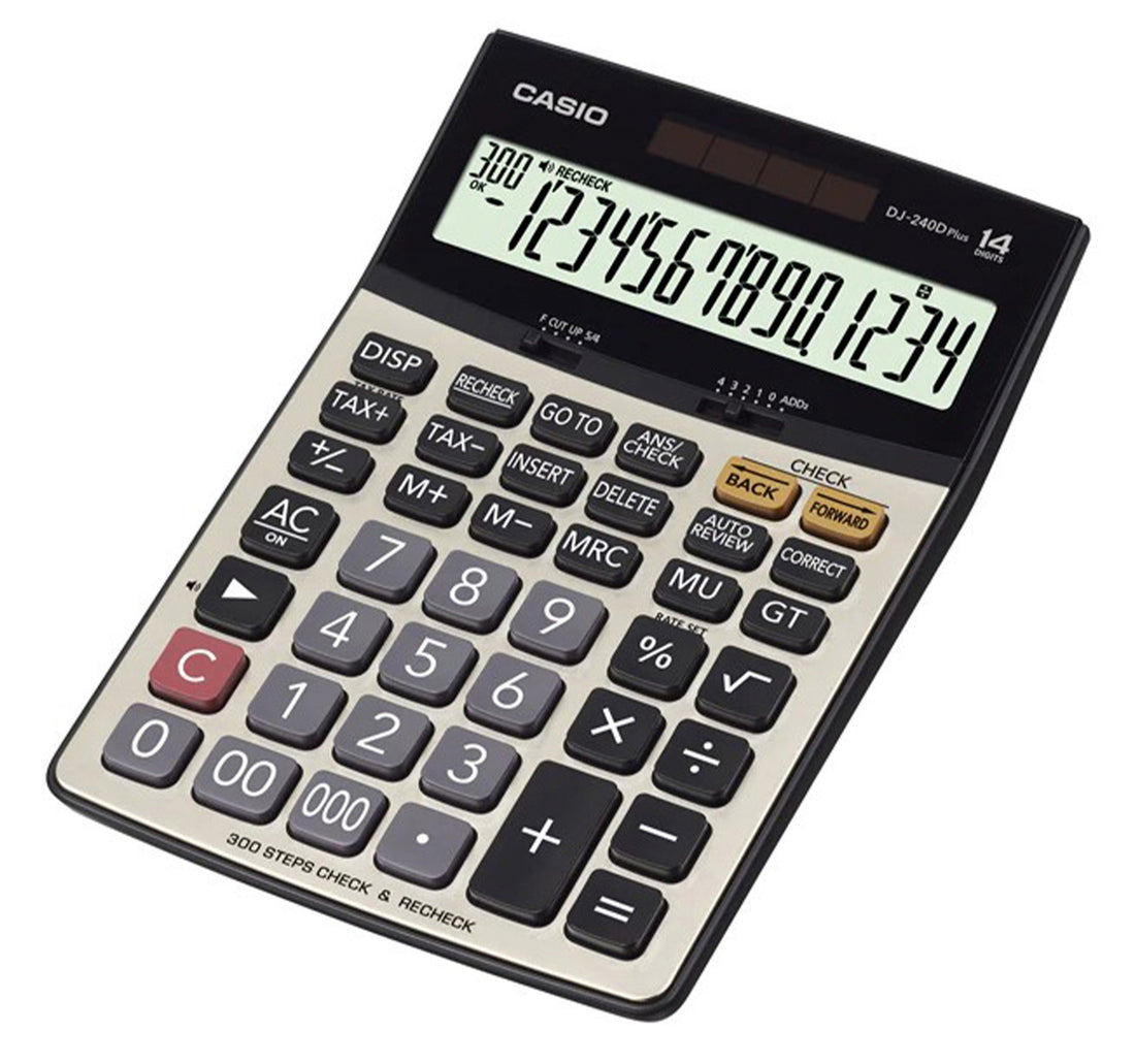 Casio Calculator DJ-240D Plus
