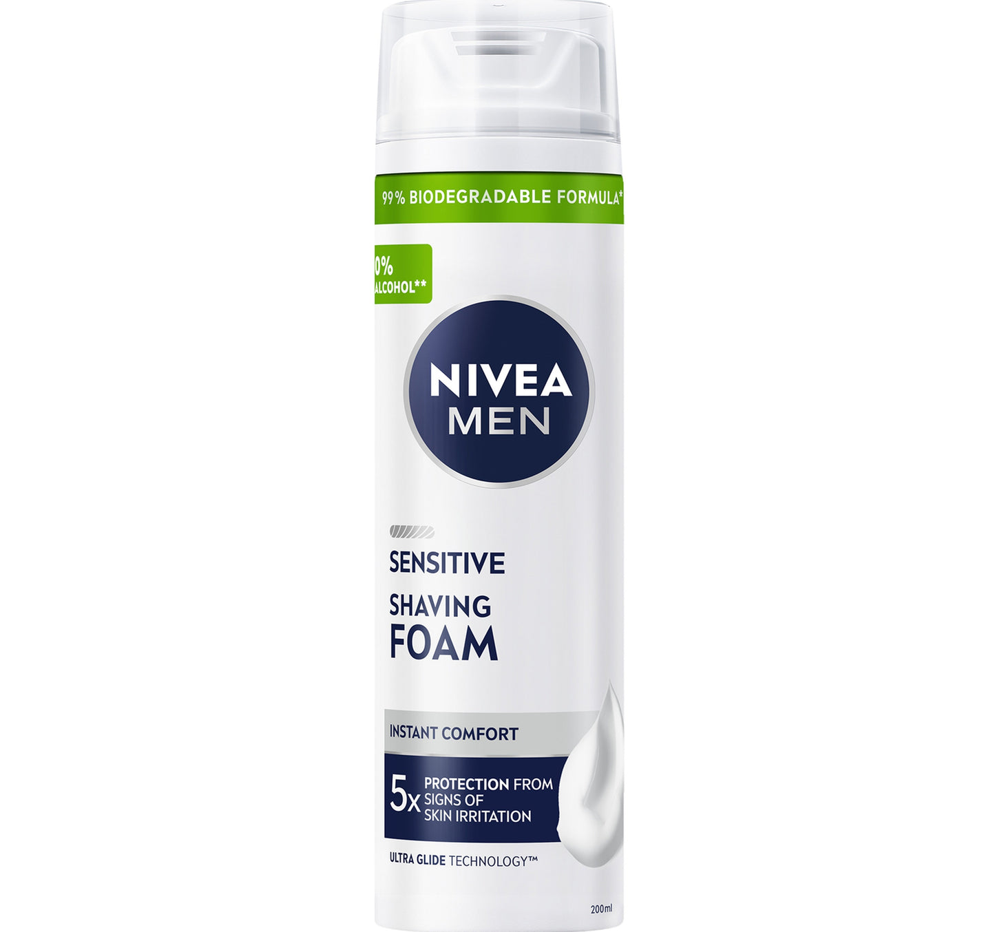 Nivea Men Sensitive Shaving Foam for Sensitive Skin 200 ml