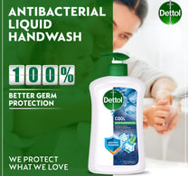 Dettol Cool Liquid Handwash Pump Mint & Bergamot Scent 400 ml