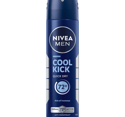 مزيل عرق نيفيا مين كول كيك للرجال بخاخ برائحة منعشة 150 مل