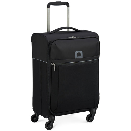 Delsey Brochant 4 Wheel Soft Trolley, 75 cm, Black