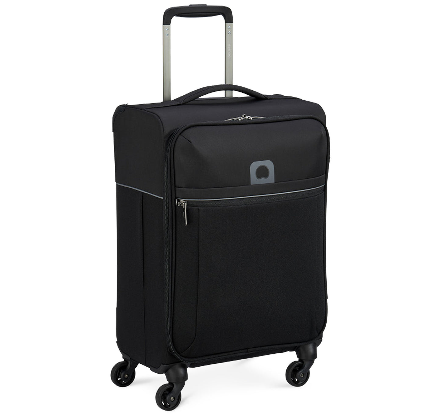 Delsey Brochant 4 Wheel Soft Trolley, 75 cm, Black