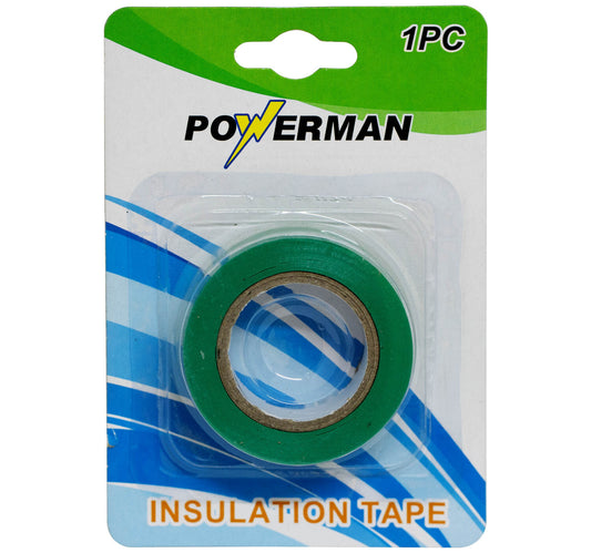 Powerman Insulation Tape WS-05 Green 1 pc