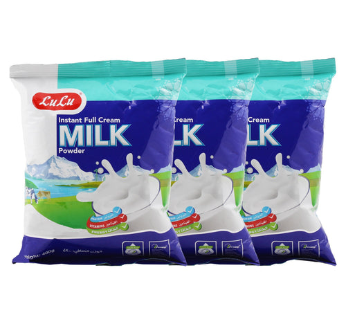 Lulu Milk Powder Pouch Value Pack 3 x 400 g