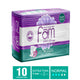 Fam Natural Cotton Feel Maxi Thick Folded with Wings Normal Sanitary 10pcs