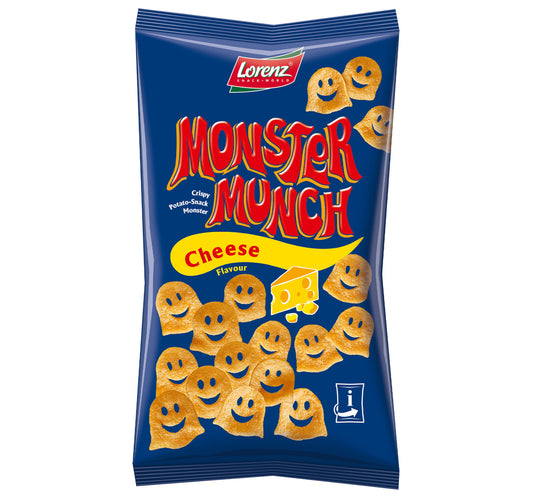 Lorenz Monster Munch Crispy Potato Snack Cheese Flavour 75 g
