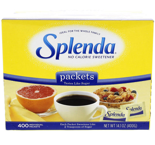 Splenda No Calorie Sweetener 400 Packets 400 g