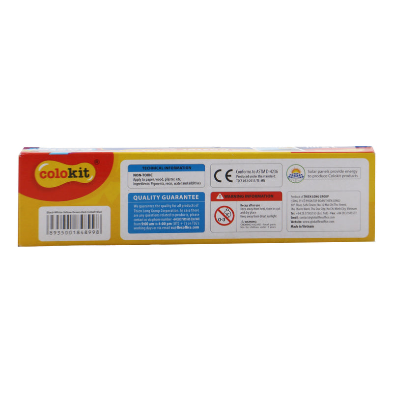Flex Office Poster Colors POSCO-03 6pcs