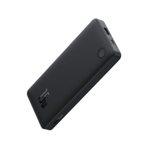 Baseus Airpow Lite 10000 mAh Fast Charge Power Bank, 15W, Black, P100067500123-00 Lulu Hypermarket