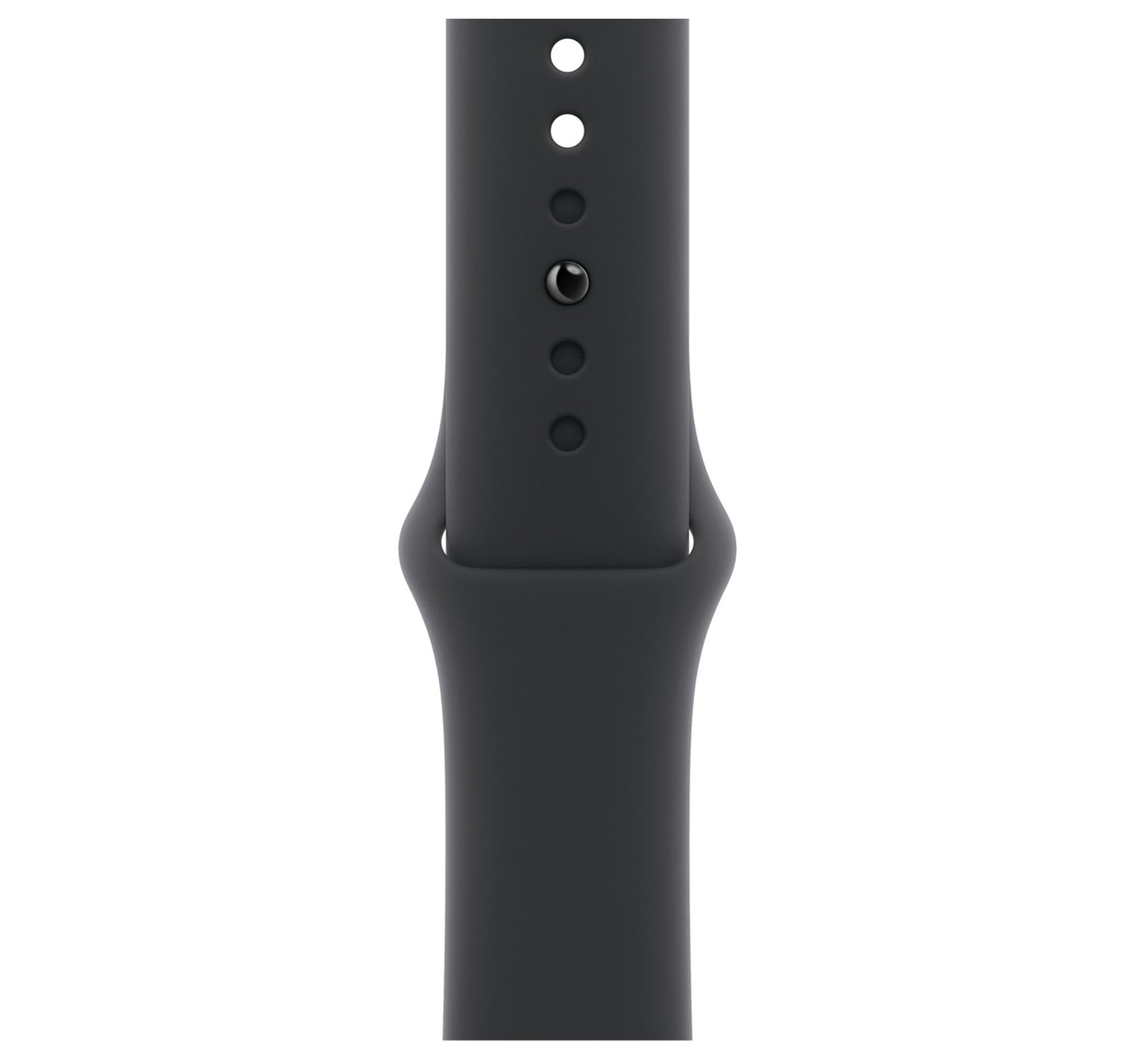 Apple Watch Series 11 GPS + Cellular Smartwatch, 42 mm Jet Black Aluminium Case with Black Sport Band (M/L), MF854AF/A