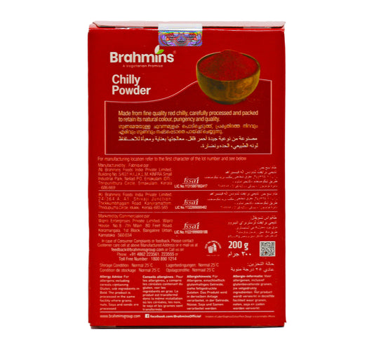 Brahmins Chilly Powder 200 g
