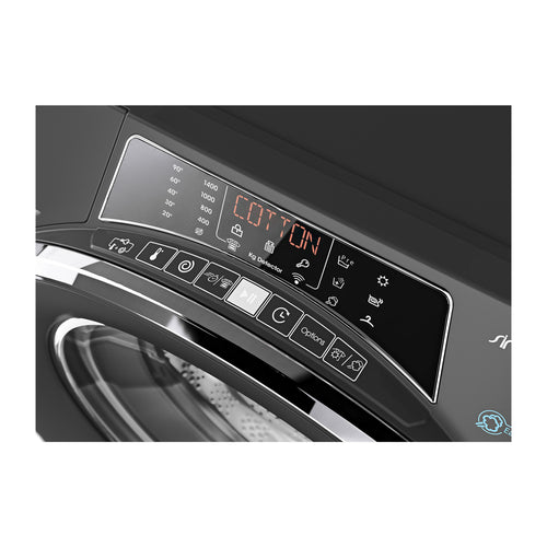 Candy Front Load Washer & Dryer Rapido , 9/6 kg, 1400 RPM, Anthracite, ROW4966DHRR/1-19