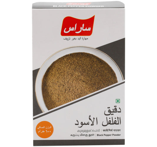 Saras Black Pepper Powder 100 g