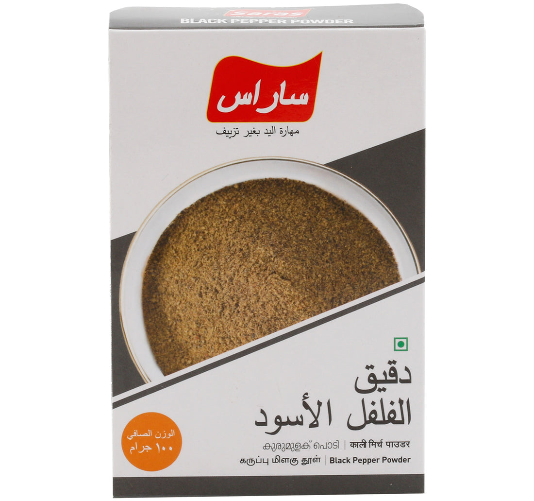 Saras Black Pepper Powder 100 g