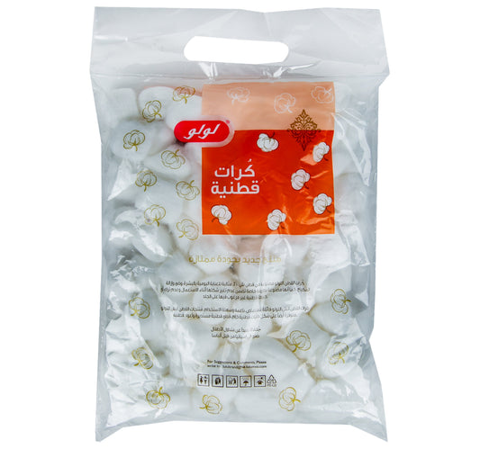 LuLu White Cotton Balls 100 pcs