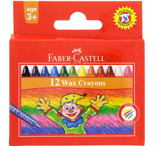 أقلام شمع فابر كاستل 12 قطعة