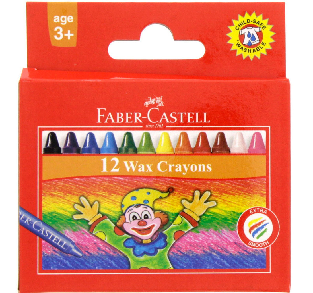 أقلام شمع فابر كاستل 12 قطعة