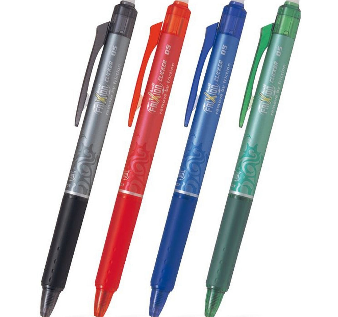 Pilot Frixion Ball Pen 4Pcs Assorted
