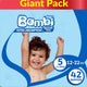 Sanita Bambi Baby Diaper Size 5 Extra Large 12-22 kg 42 pcs