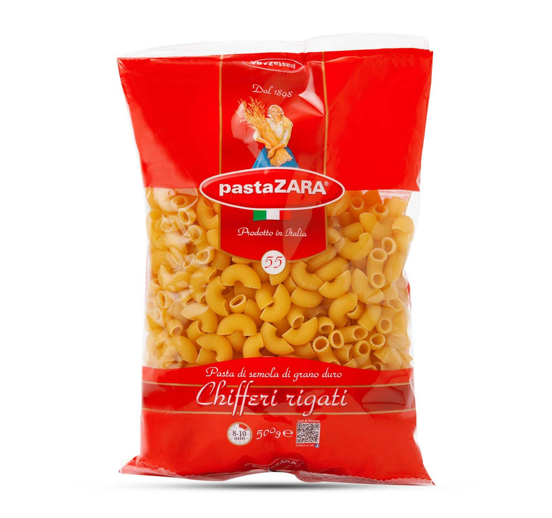 Pasta Zara Chifferi Rigati Macaroni No.55 500 g