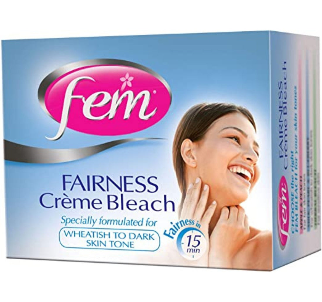 Fem USA Fairness Creme Bleach with Milk & Peach 100 g