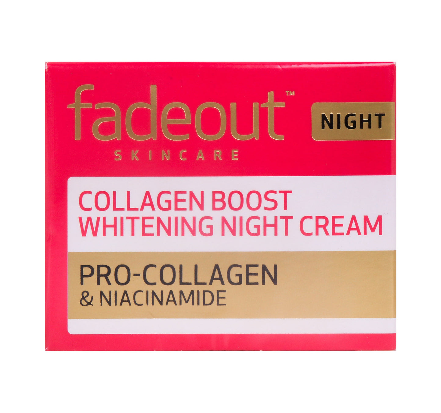 FadeOut Collagen Boost Whitening Night Cream 50 ml