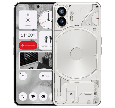 Nothing Phone (2) Dual SIM 5G Smartphone, 12 GB RAM, 512 GB Storage, White Lulu Hypermarket