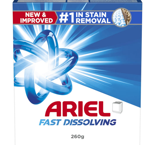 Ariel Powder Laundry Detergent Original Scent 260 g