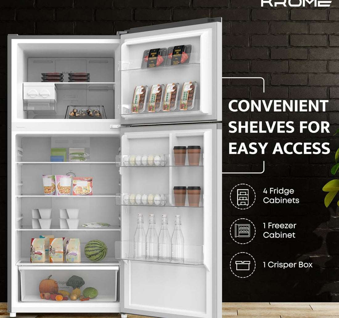 Krome Refrigerator KR-RFF480IM 480 Litre