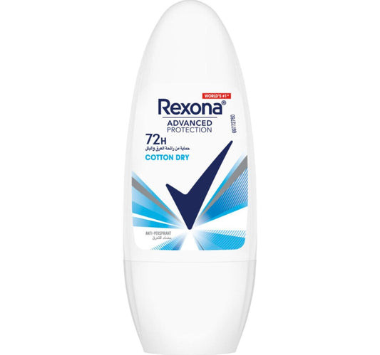 Rexona Women Anti-Perspirant Deodorant Roll On Cotton Dry 50 ml