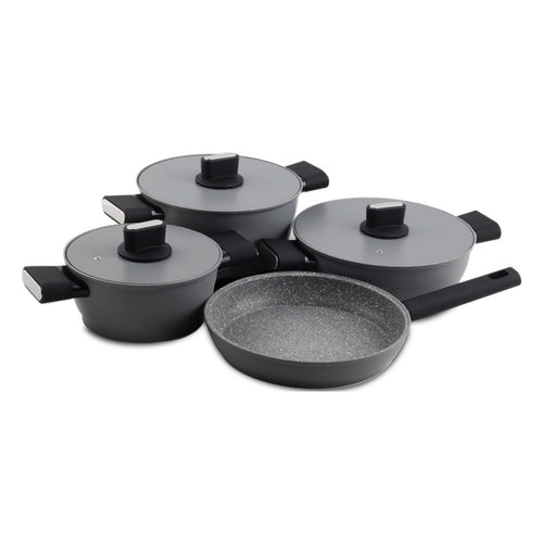 Gigilli Cookware Set 7pcs Gigi Grey