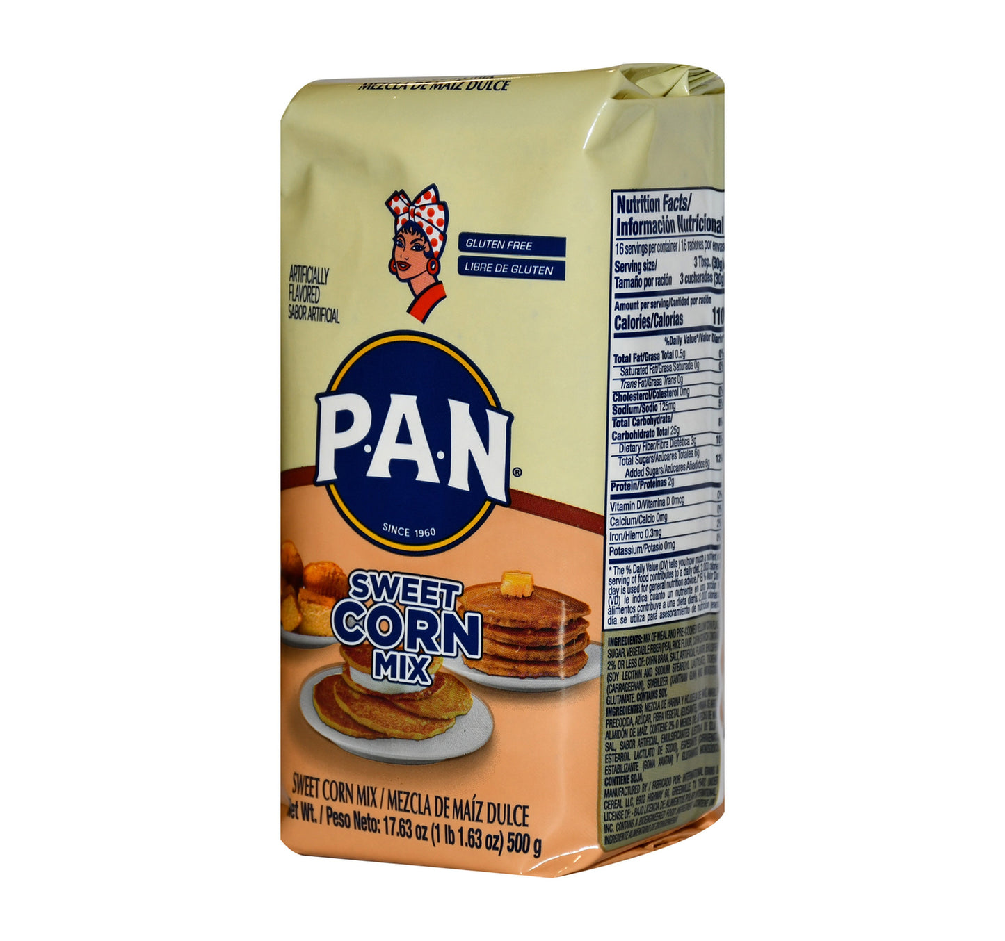 Pan Sweet Corn Mix Gluten Free 500 g