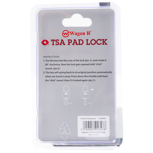Wagon R TSA Pad Lock TL-158