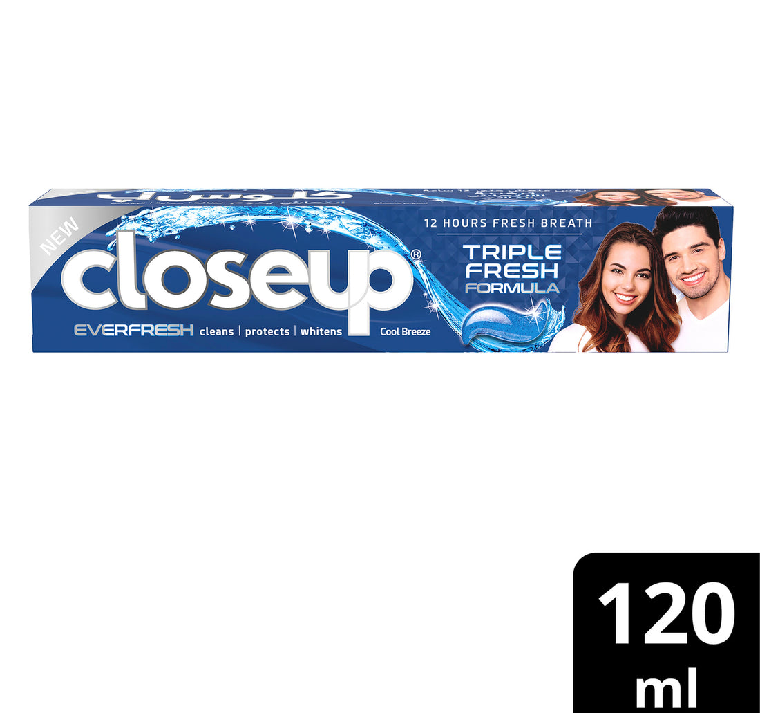 Closeup Triple Ever Fresh Formula Cool Breeze Gel Toothpaste 120 ml