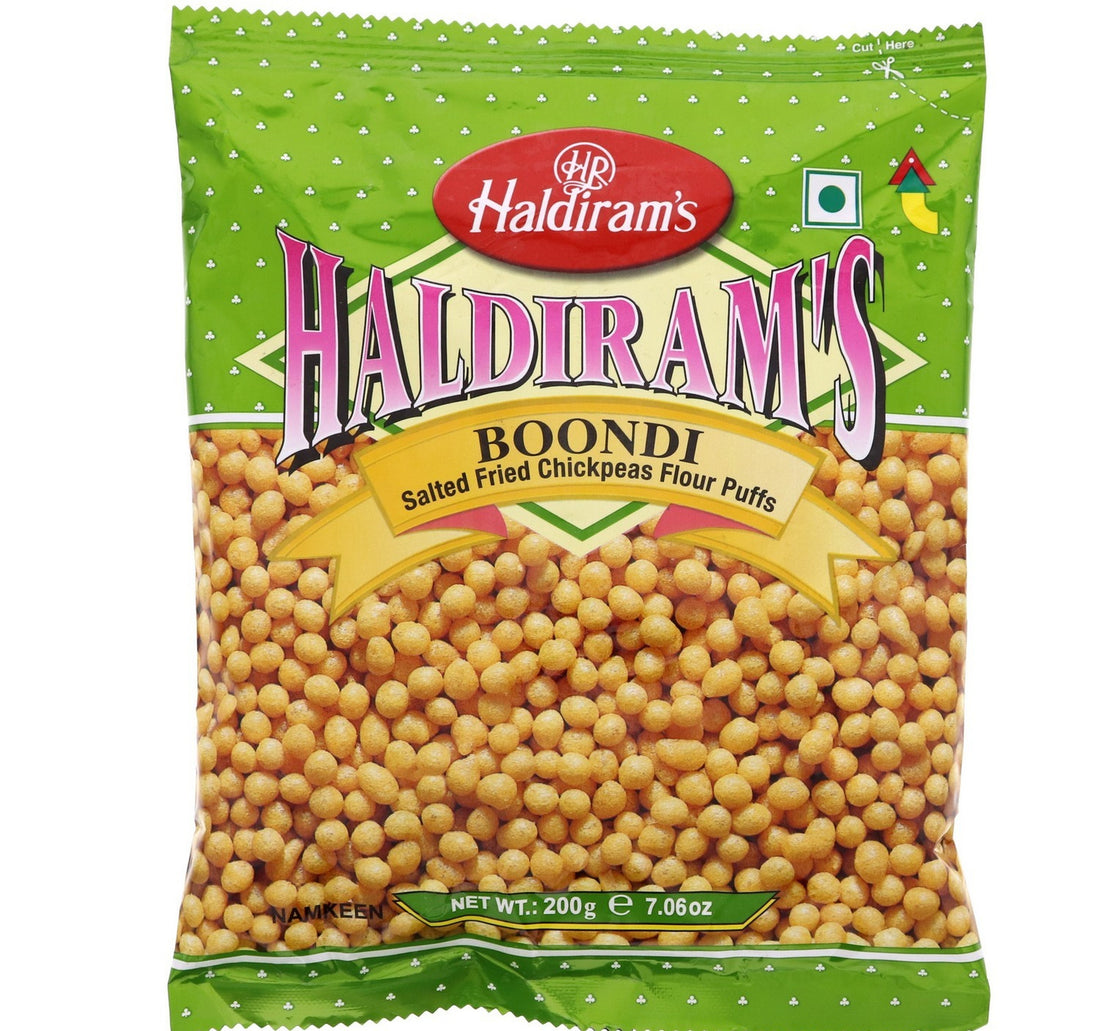 Haldiram's Boondi Salted Fried Chickpeas Flour Puffs 200 g