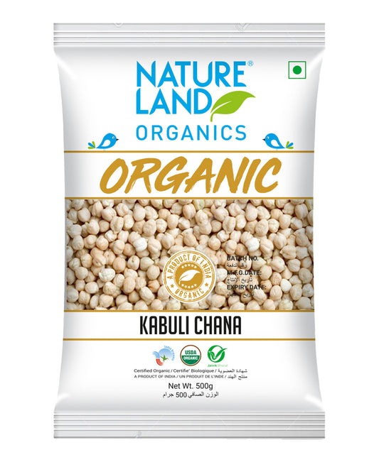 Natureland Organics Kabuli Chana 500 g