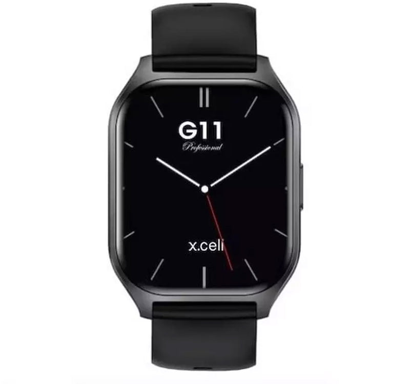 X.Cell G11 Pro Smartwatch, 2.01 inches HD Display, Black + Soul 17 Pro True Wireless Earbuds, Assorted