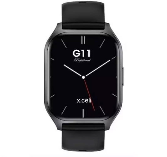 X.Cell G11 Pro Smartwatch, 2.01 inches HD Display, Black + Soul 17 Pro True Wireless Earbuds, Assorted