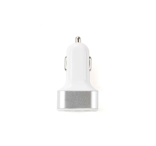 Automate 3 Ports USB Car Charger, 61.2 W, White, C865