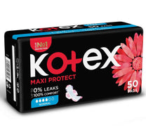 Kotex Maxi Protect Thick Normal Size Sanitary Pads with Wings 50pcs
