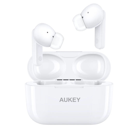 Aukey EP-M1NC True Wireless ANC Earbuds White